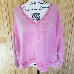 Women's American Eagle Oversized Cropped Sweatshirt